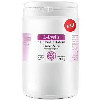 L-Lysin 700g Etikett